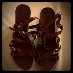 Beautiful red high heels